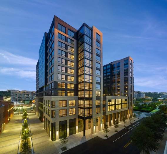 Park + Garden mixed-use building in Hoboken