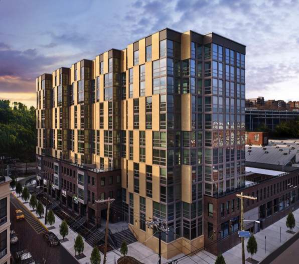 The Vine transit-oriented residential building